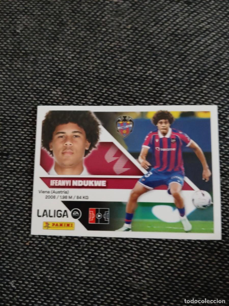 Cromos de f&uacute;tbol: 10 bis ndukwe levante ediciones este liga 2026-27