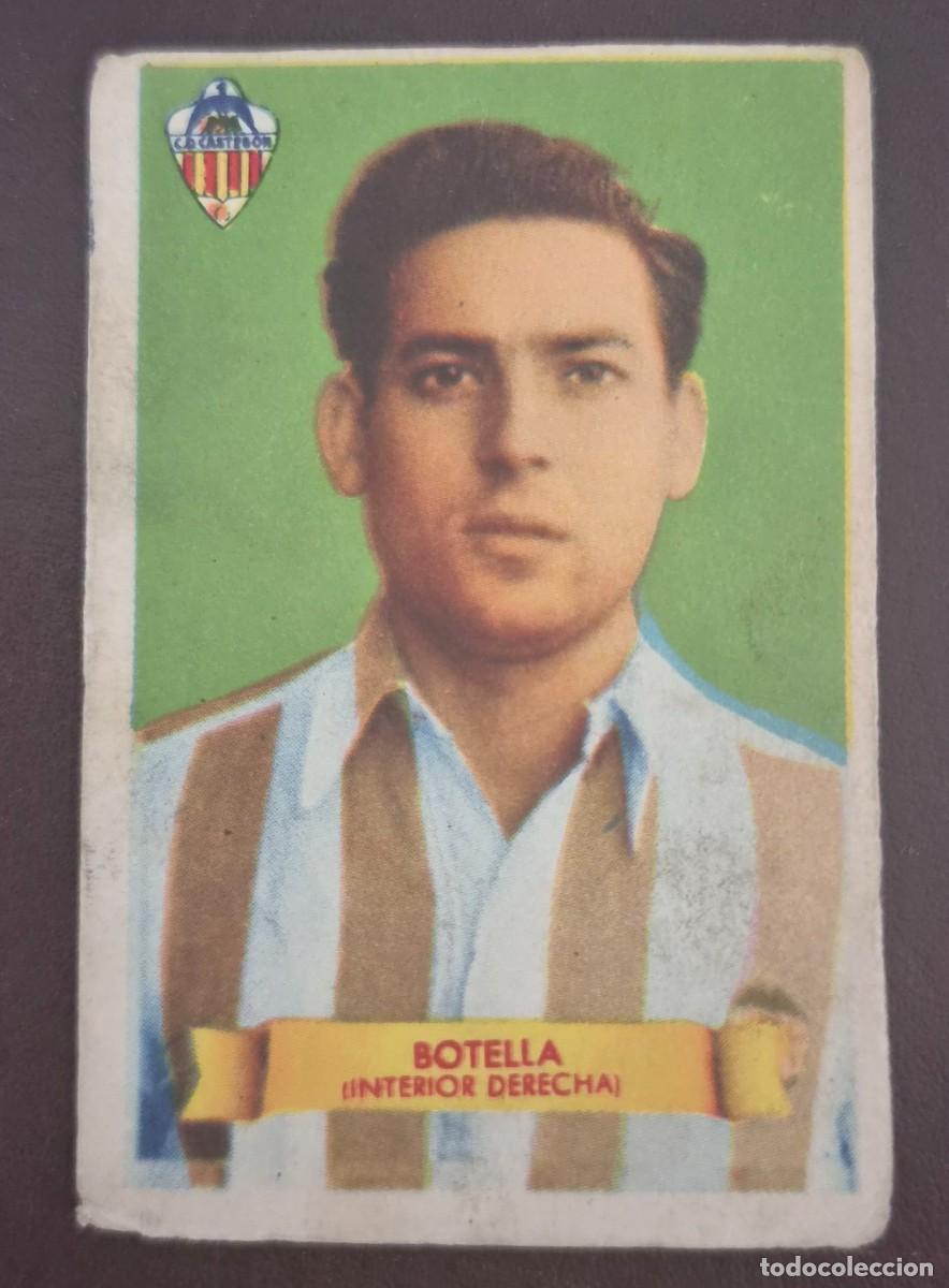 Cromos de f&uacute;tbol: BOTELLA CASTELLON 1949 1950 BRUGUERA