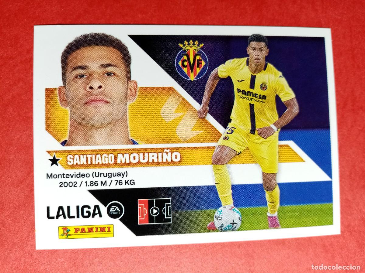 Cromos de f&uacute;tbol: N&ordm; 5 SANTIAGO MOURI&Ntilde;O, VILLARREAL CF, LIGA ESTE 2026 2027 26 27 PANINI