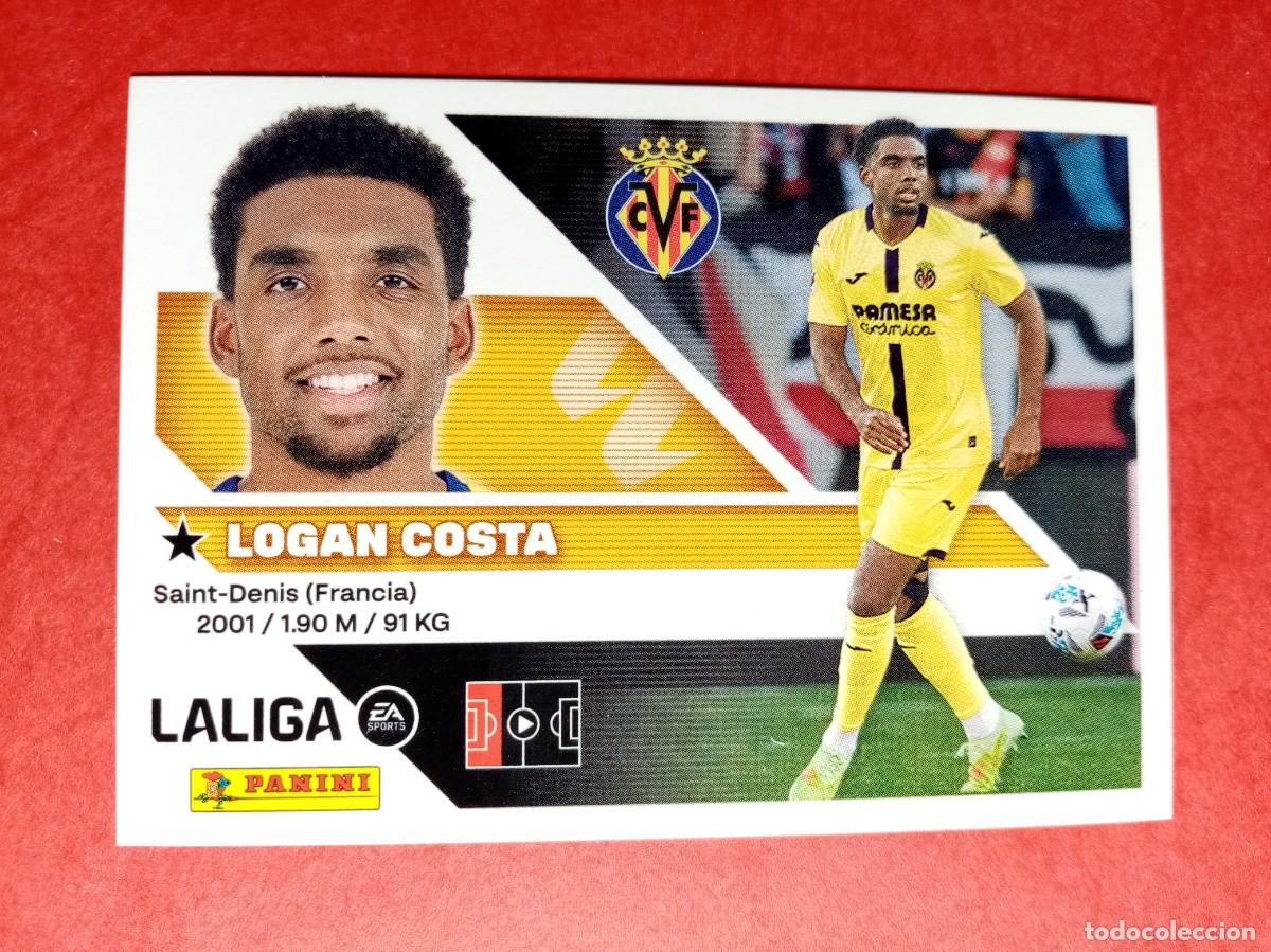 Cromos de f&uacute;tbol: N&ordm; 6 B 6B LOGAN COSTA, VILLARREAL CF, LIGA ESTE 2026 2027 26 27 PANINI