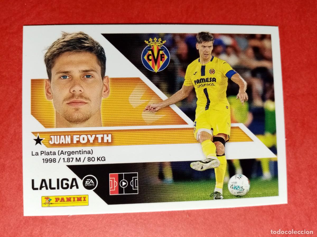 Cromos de f&uacute;tbol: N&ordm; 7 A 7A JUAN FOYTH, VILLARREAL CF, LIGA ESTE 2026 2027 26 27 PANINI