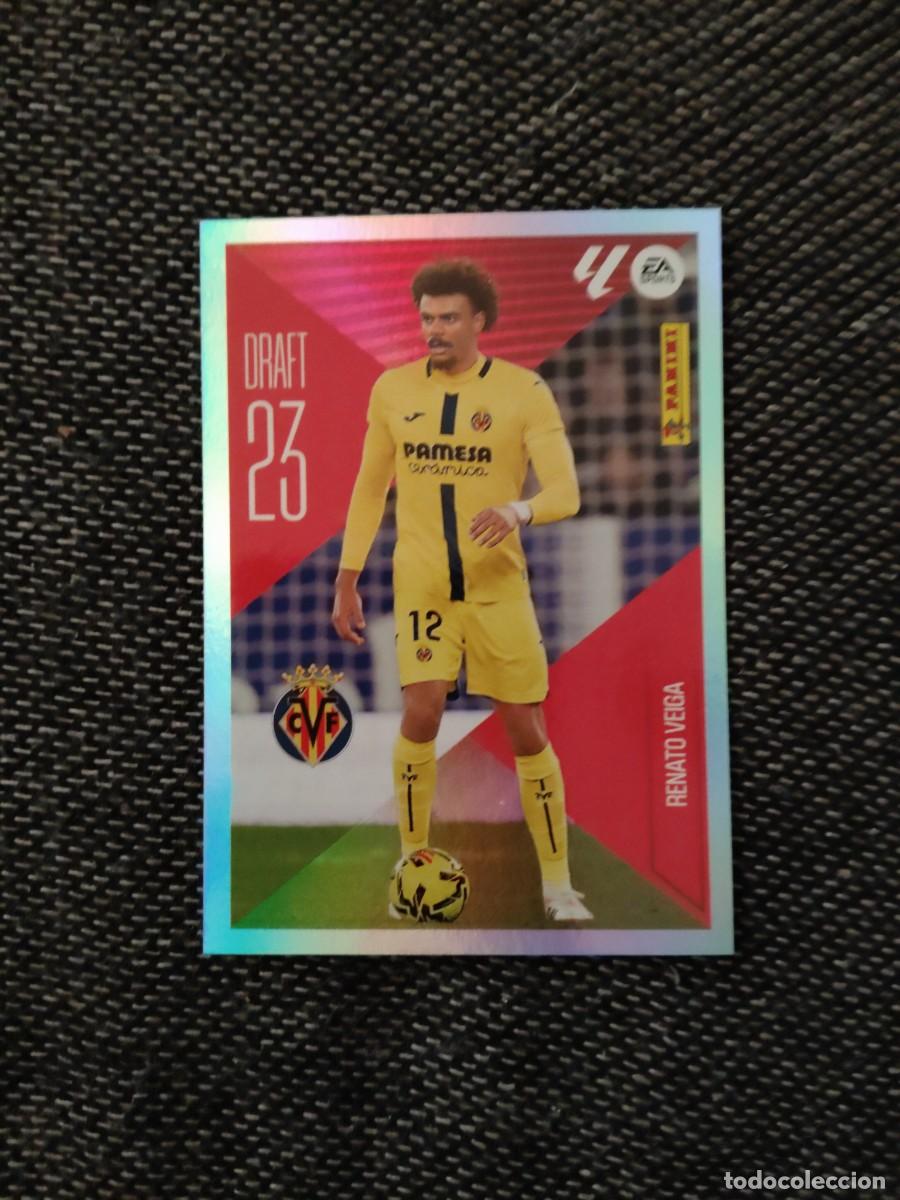 Cromos de f&uacute;tbol: 20 Renato veiga Villarreal draft 23 liga este 2026-27