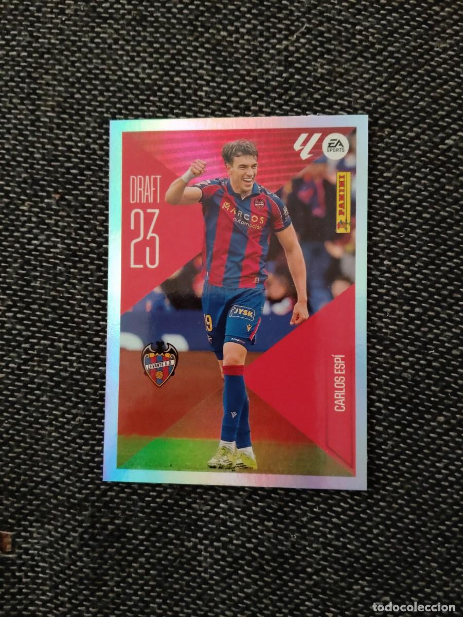 Cromos de f&uacute;tbol: 4 Carlos espi levante draft 23 liga este 2026-27
