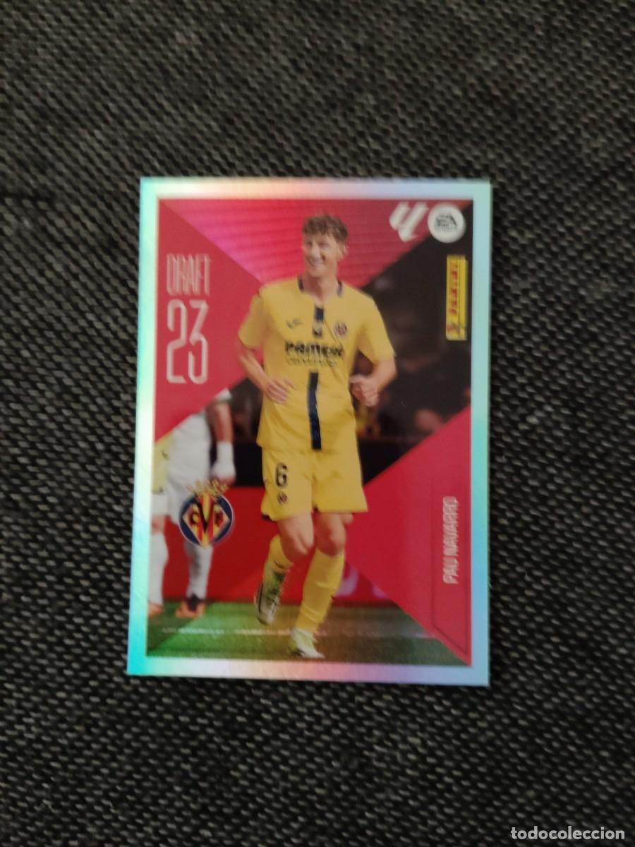 Cromos de f&uacute;tbol: 18 pau Navarro Villarreal draft 23 liga este 2026-27