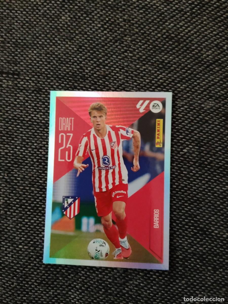 Cromos de f&uacute;tbol: 3 barrios atl&eacute;tico de Madrid draft 23 liga este 2026-27