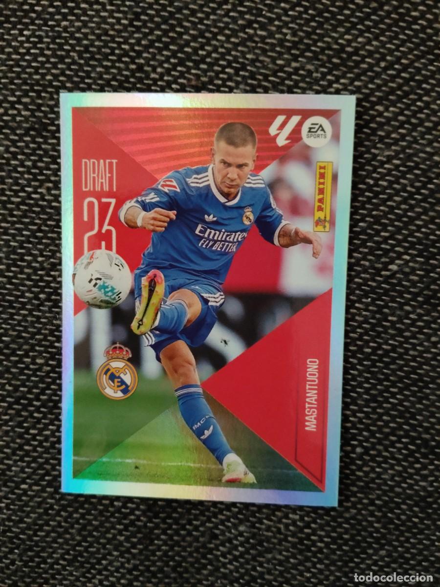 Cromos de f&uacute;tbol: 16 mastantuono real Madrid draft 23 liga este 2026-27