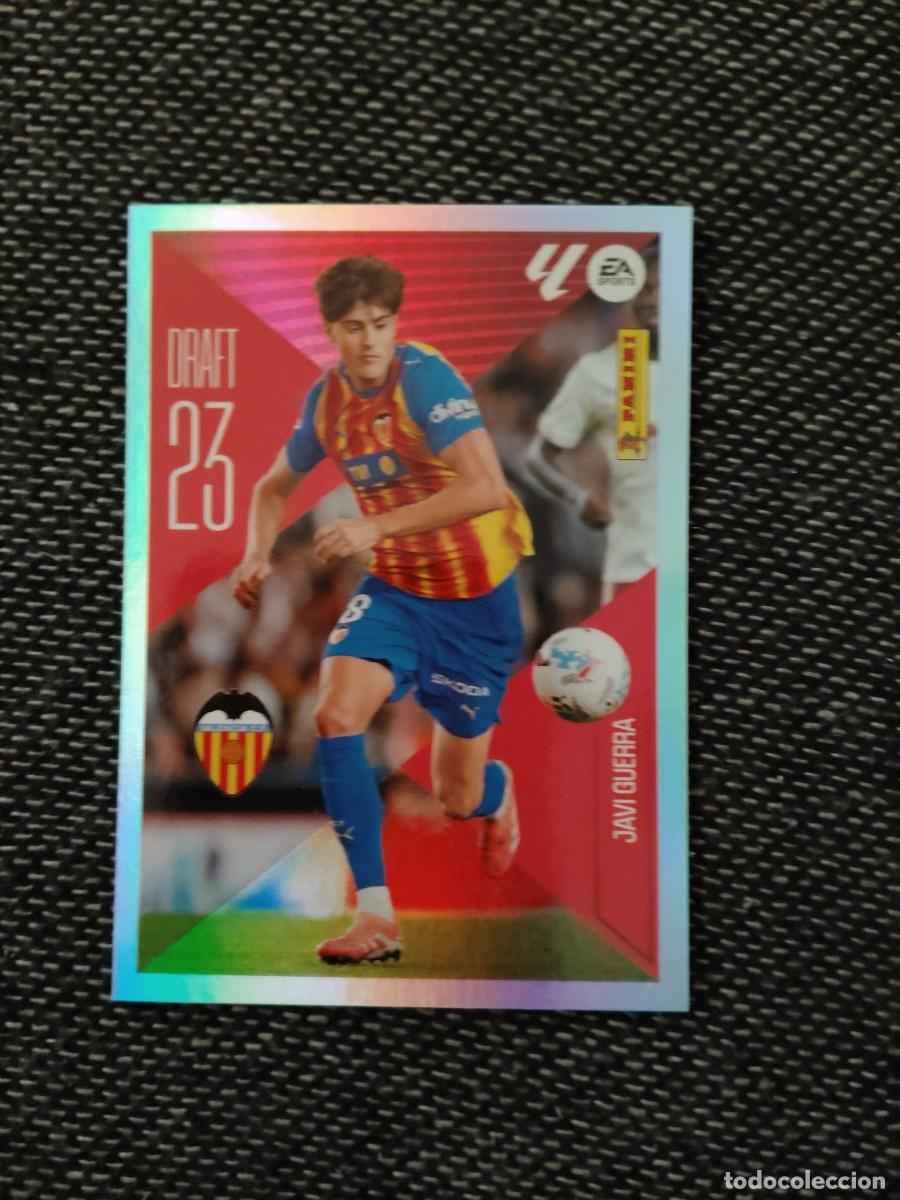 Cromos de f&uacute;tbol: 12 Javi guerra valencia draft 23 liga este 2026-27