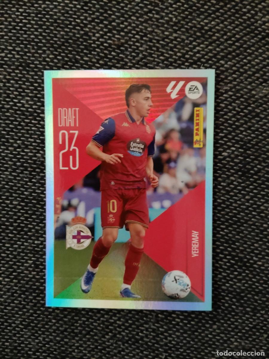 Cromos de f&uacute;tbol: 23 yeremi deportivo draft 23 liga este 2026-27