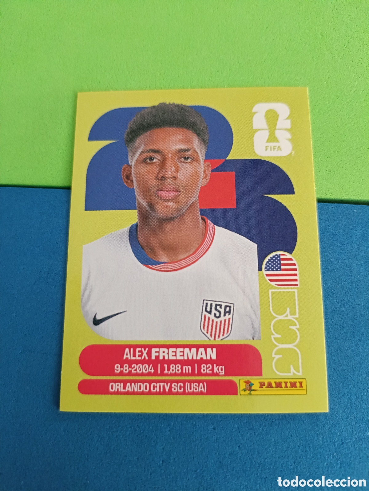Fu&szlig;ball-Sticker: Panini United Edition Mundial Fifa World cup 2026 26 sticker - USA 6 Freeman