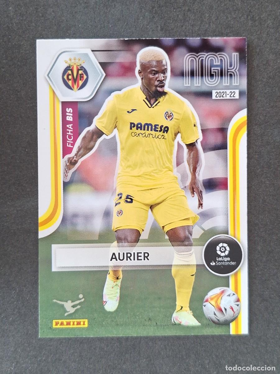 Cromos de f&uacute;tbol: LVM AURIER VILLARREAL C. F. 346 BIS PANINI MEGACRACKS 2021 2022 21 22