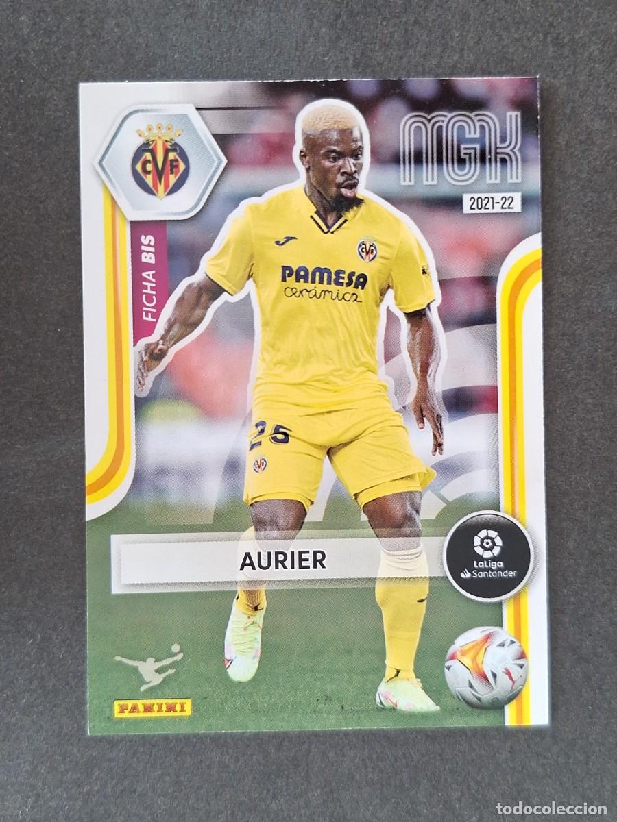 Cromos de f&uacute;tbol: LVM AURIER VILLARREAL C. F. 346 BIS PANINI MEGACRACKS 2021 2022 21 22