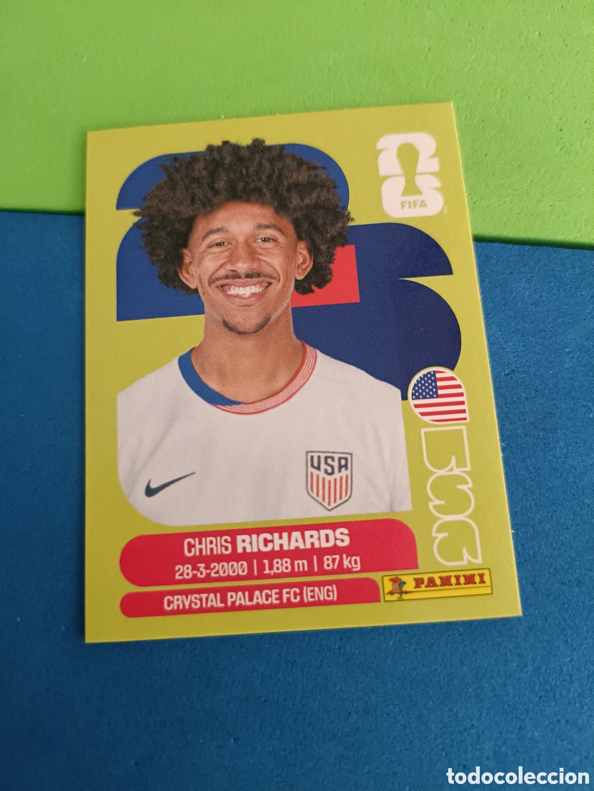 Cromos de f&uacute;tbol: Panini United Edition Mundial Fifa World cup 2026 26 sticker - USA 3 Richards