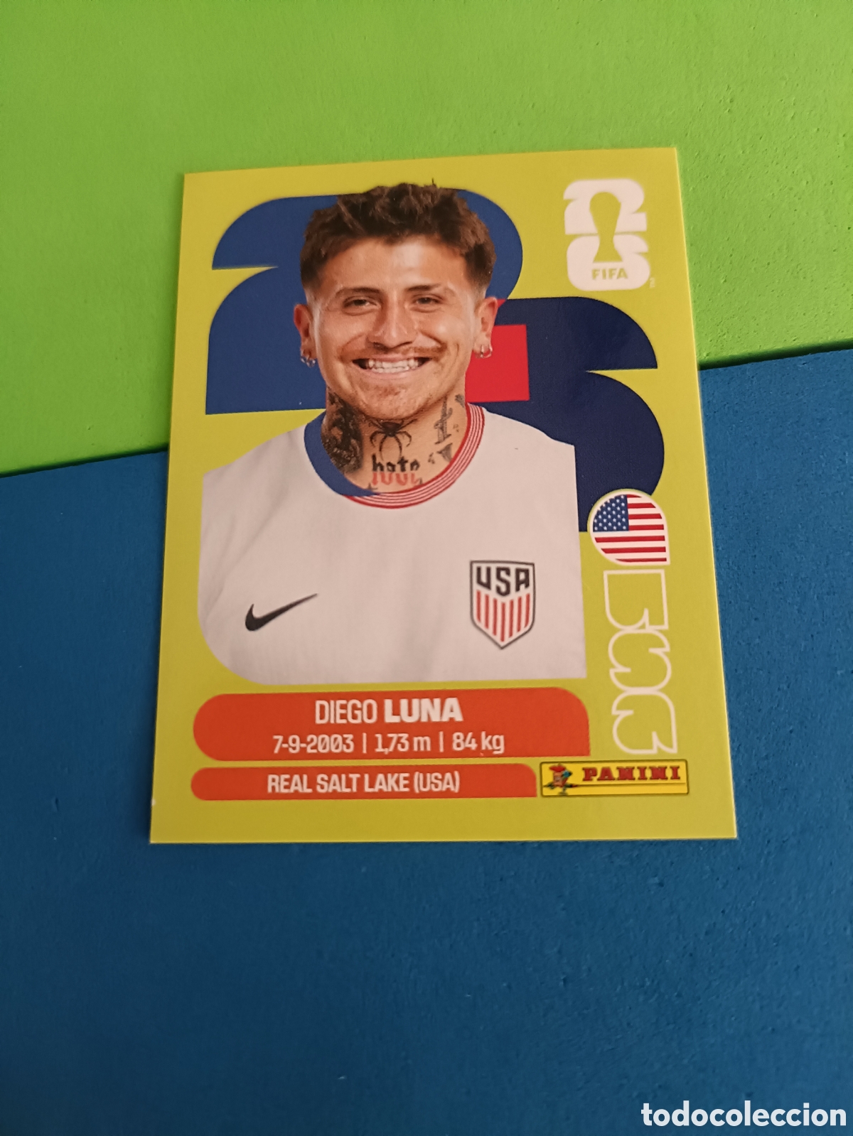 Cromos de f&uacute;tbol: Panini United Edition Mundial Fifa World cup 2026 26 sticker - USA 14 Luna