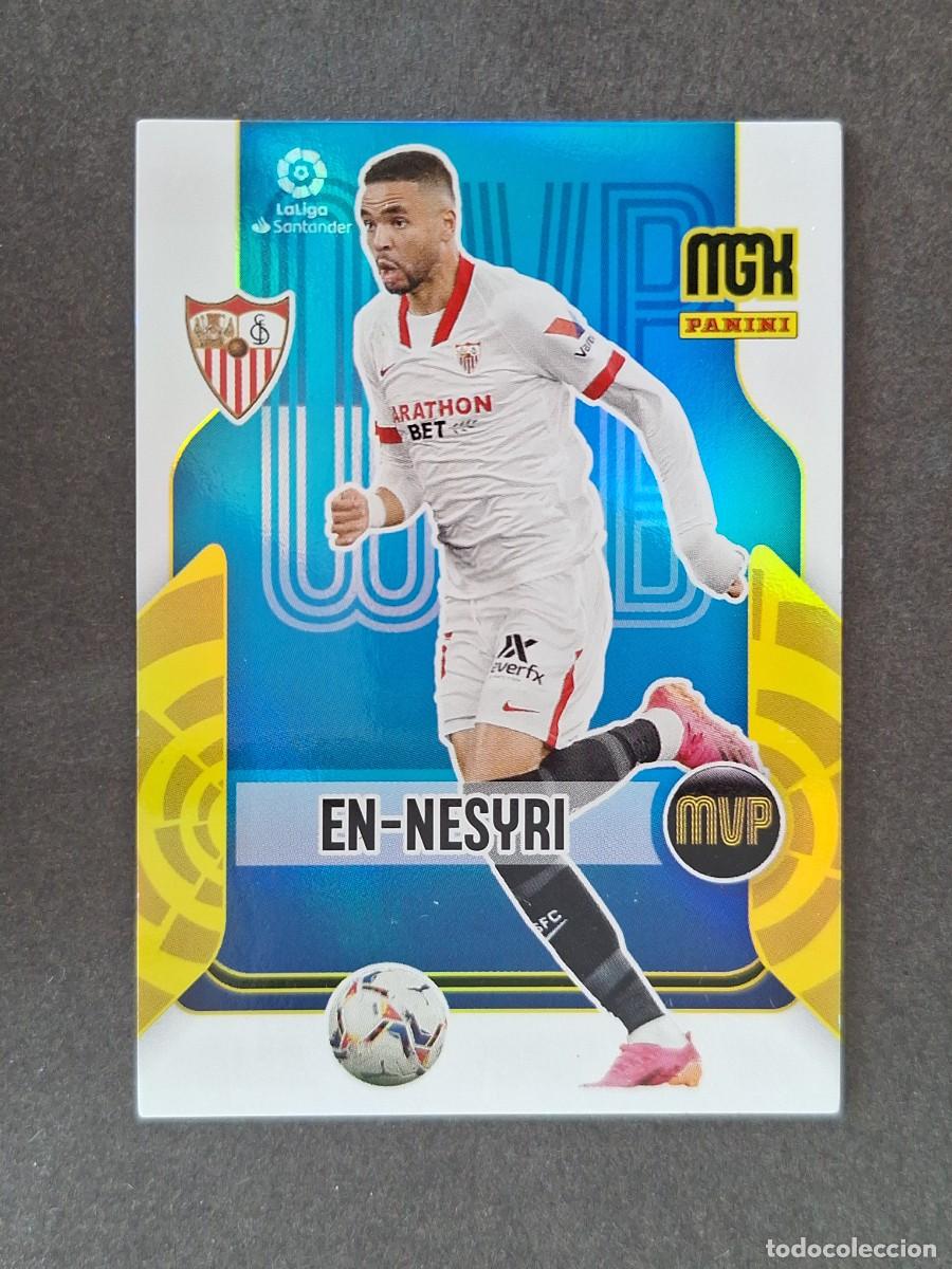 Cromos de f&uacute;tbol: LVM EN-NESYRI SEVILLA F. C. MVP 366 PANINI MEGACRACKS 2021 2022 21 22