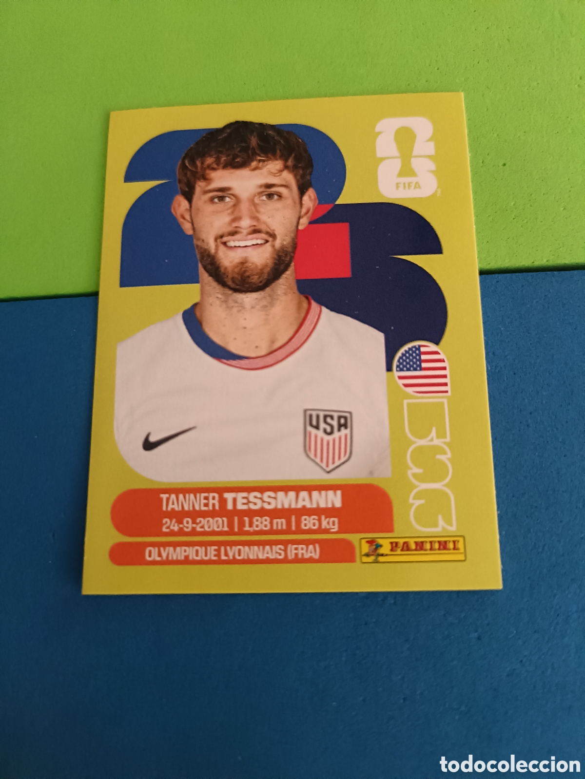 Cromos de f&uacute;tbol: Panini United Edition Mundial Fifa World cup 2026 26 sticker - USA 9 Tessmann