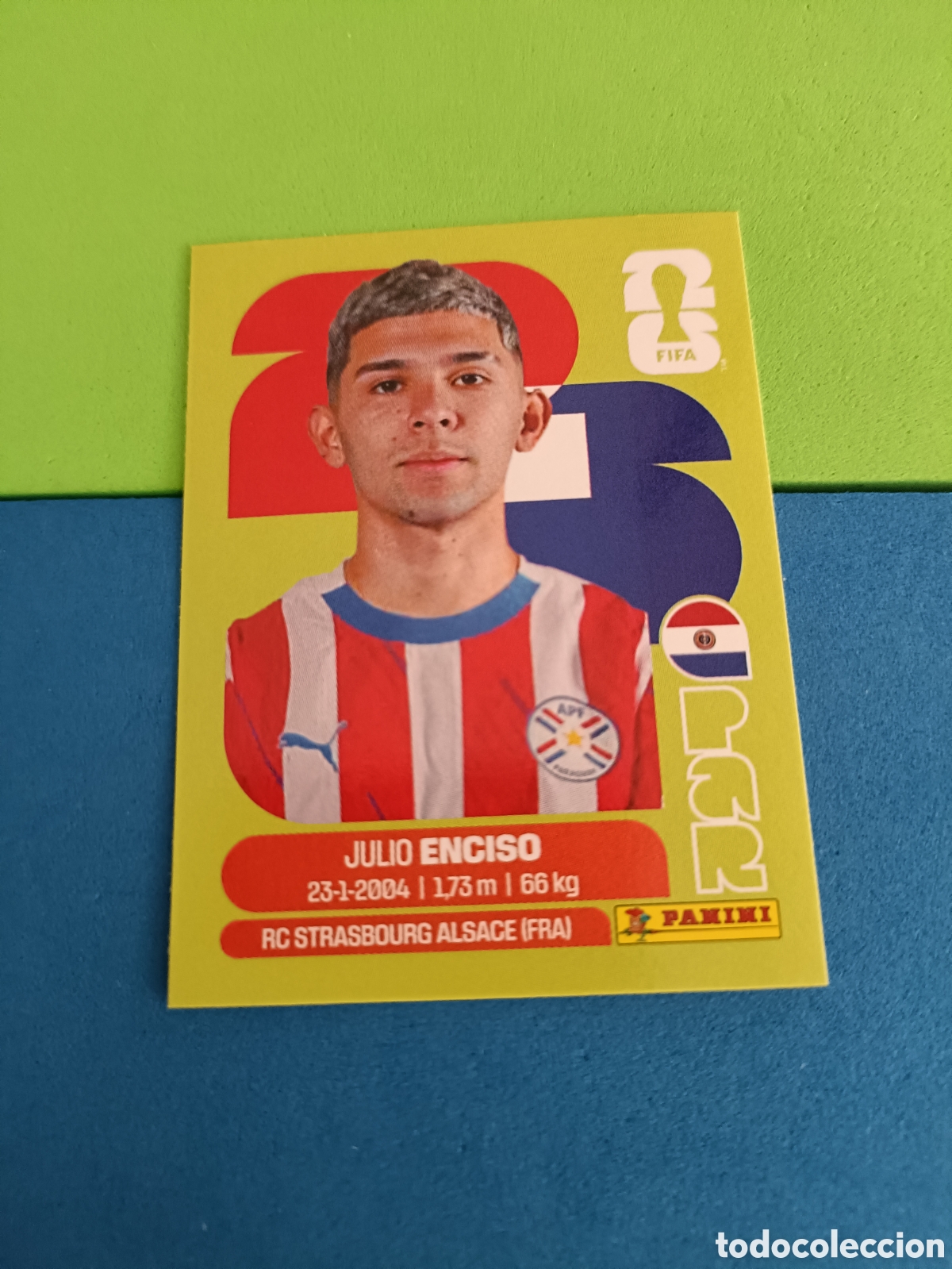 Cromos de f&uacute;tbol: Panini United Edition Mundial Fifa World cup 2026 26 sticker - PAR 15 Enciso