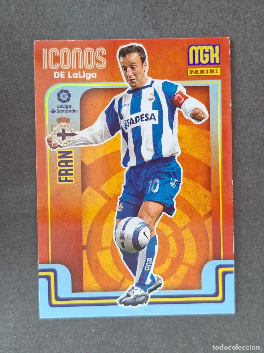 Cromos de f&uacute;tbol: LVM FRAN DEPORTIVO DE LA CORU&Ntilde;A ICONOS DE LA LIGA 418 PANINI MEGACRACKS 2021 2022 21 22