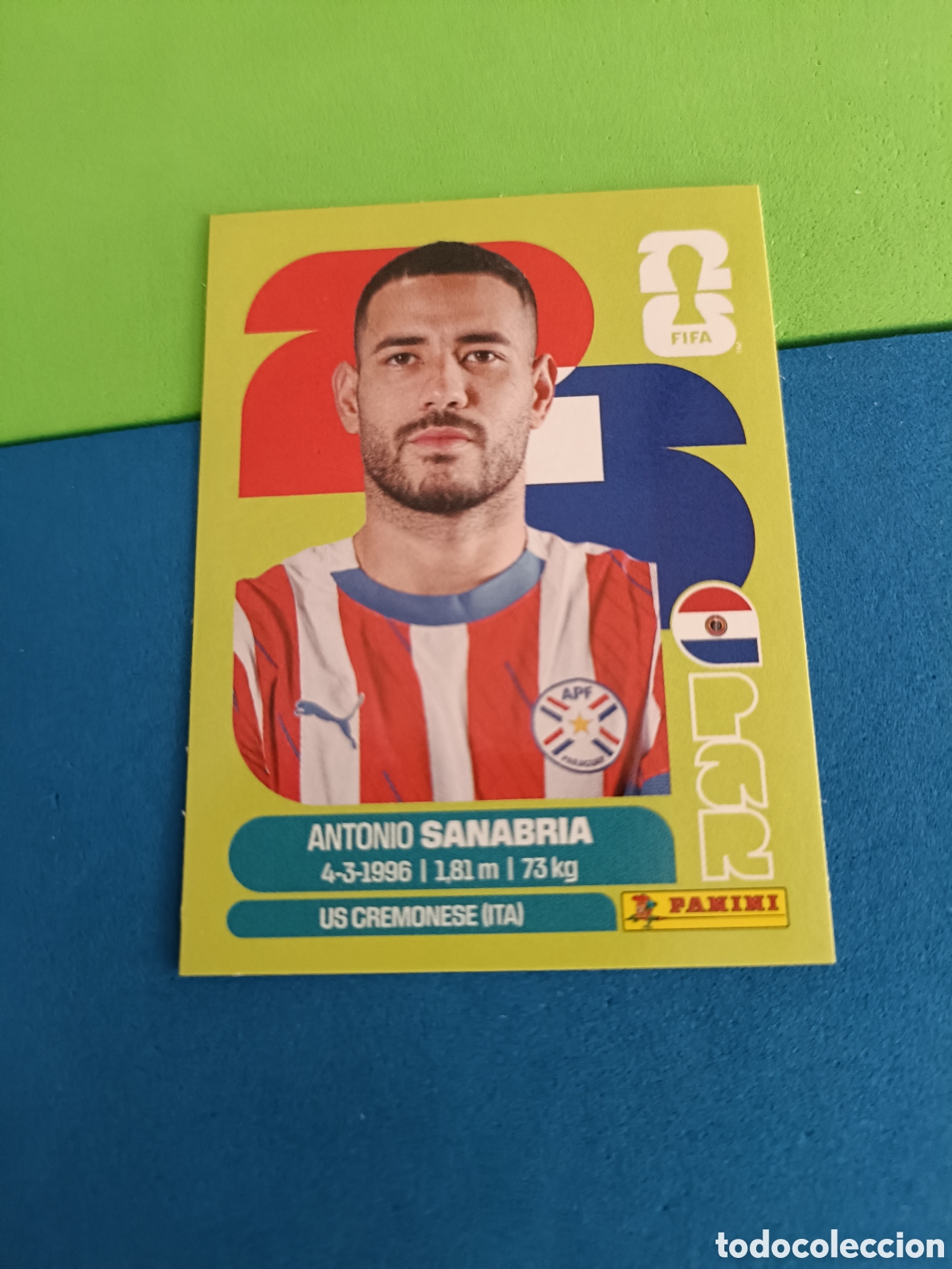 Cromos de f&uacute;tbol: Panini United Edition Mundial Fifa World cup 2026 26 sticker - PAR 20 Sanabria