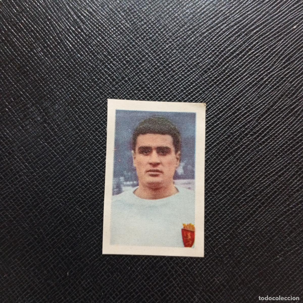 Cromos de f&uacute;tbol: 186 RODOLFO ZARAGOZA RUIZ ROMERO CAMPEONATOS 1959 1960 59 60 - DESPEGADO - (MD06/07) PG6