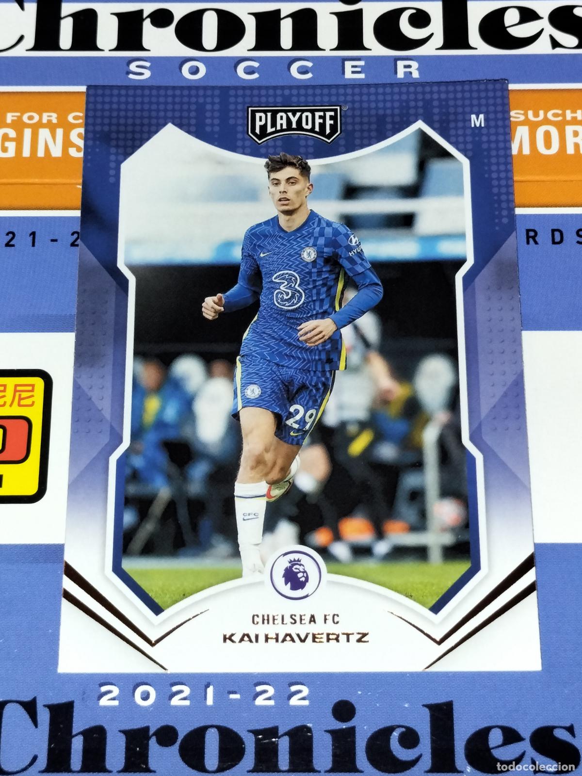 Cromos de f&uacute;tbol: N&ordm; 64 KAI HAVERTZ CHELSEA CARD CHRONICLES PLAYOFF PREMIER SOCCER 2021 2022 21 22 PANINI