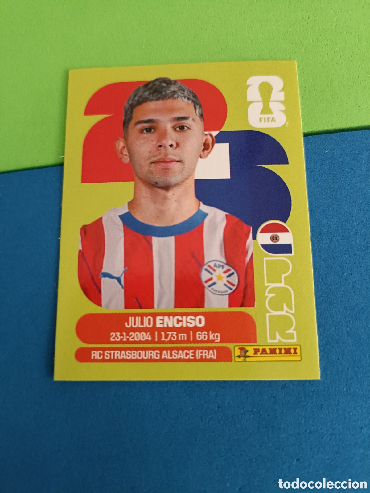 Cromos de f&uacute;tbol: Panini United Edition Mundial Fifa World cup 2026 26 sticker - PAR 15 Enciso