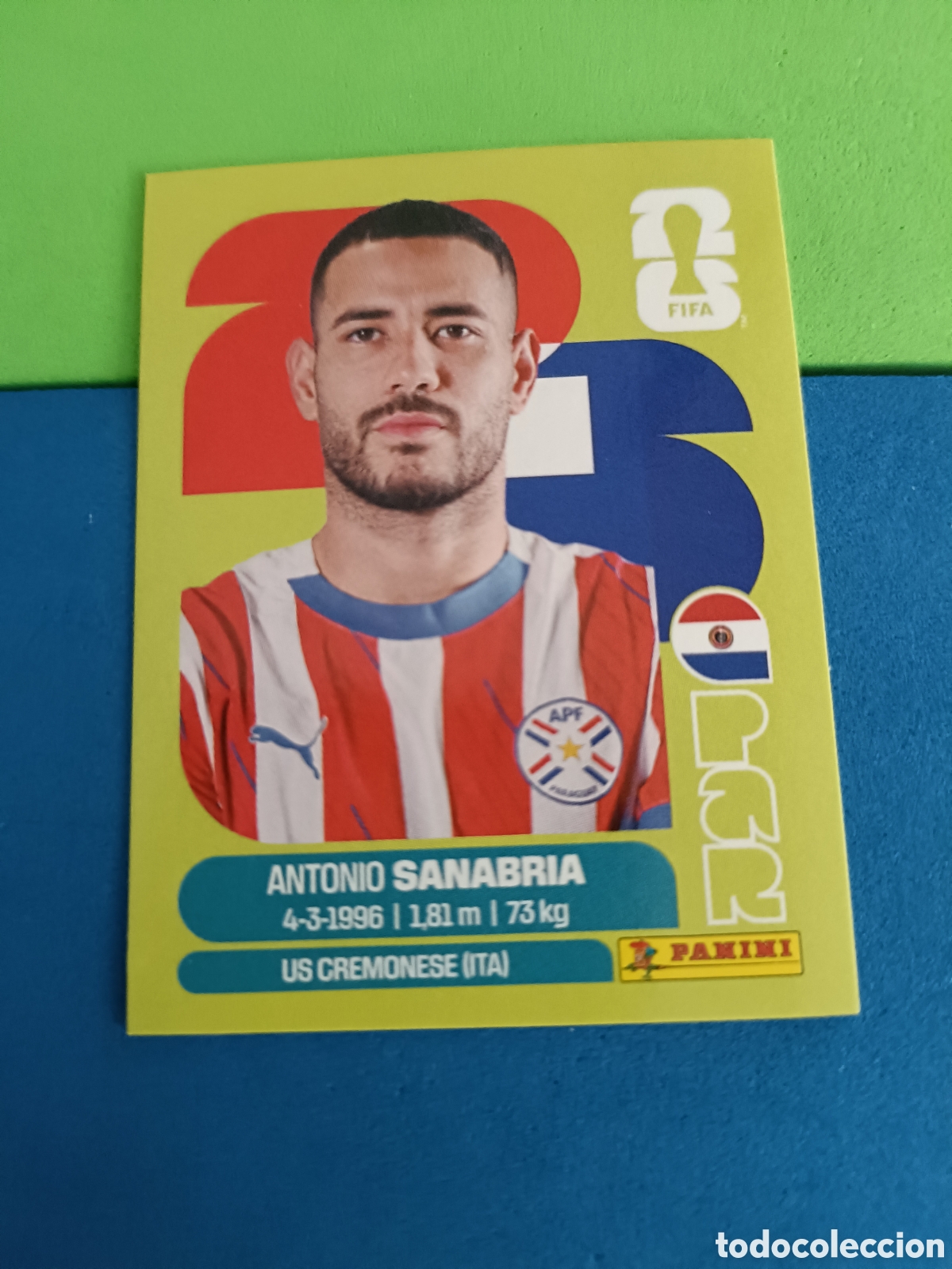 Cromos de f&uacute;tbol: Panini United Edition Mundial Fifa World cup 2026 26 sticker - PAR 20 Sanabria