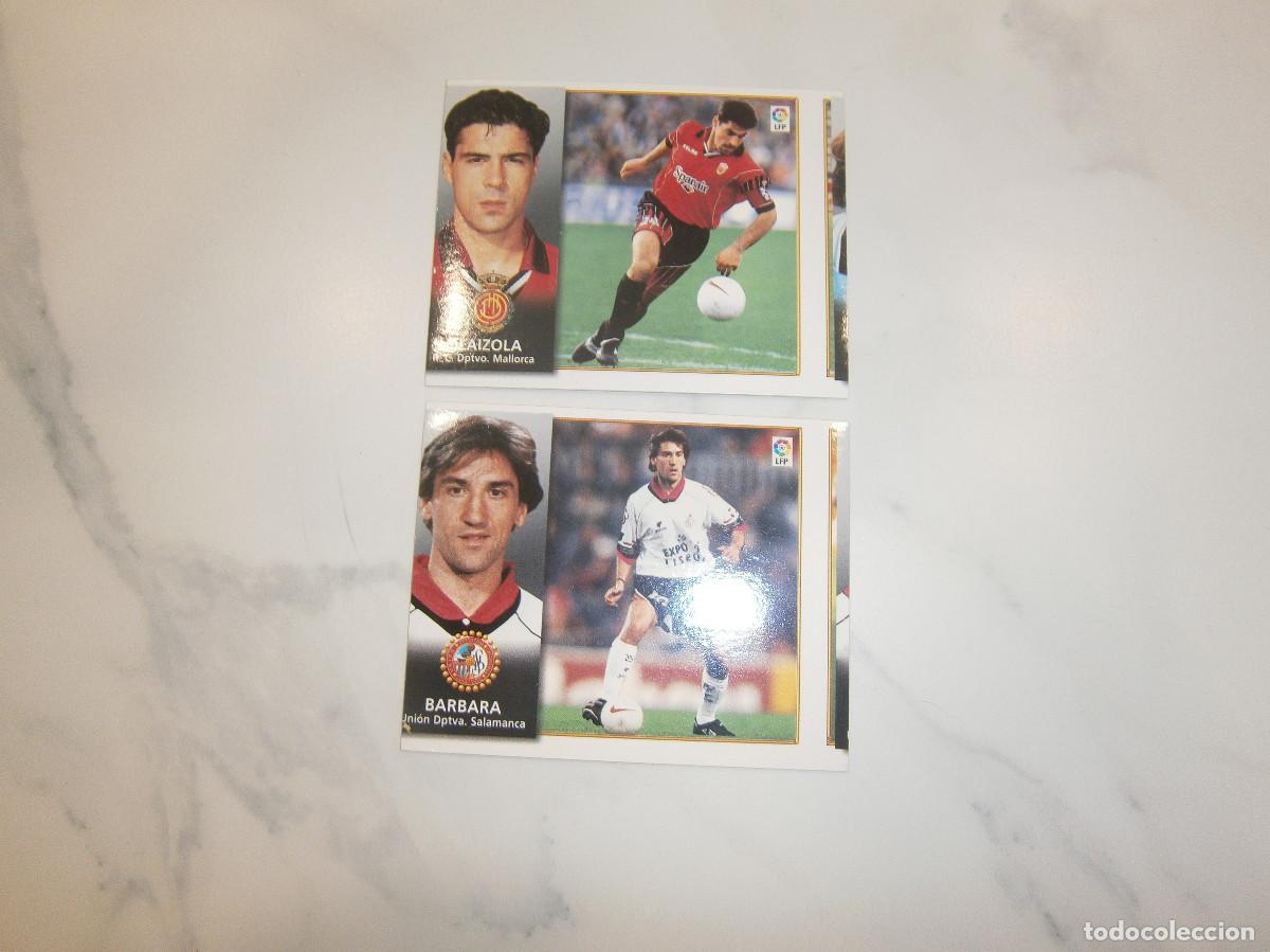 Cromos de f&uacute;tbol: LIGA ESTE - 98 99 - ERROR DE CORTE
