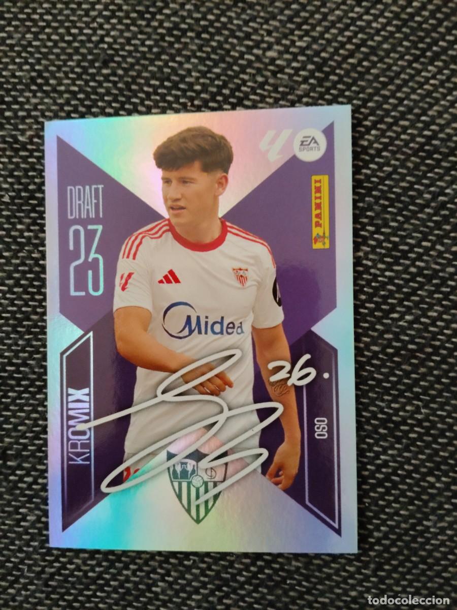 Cromos de f&uacute;tbol: 16 oso Sevilla draft kromix 23 liga este 2026-27
