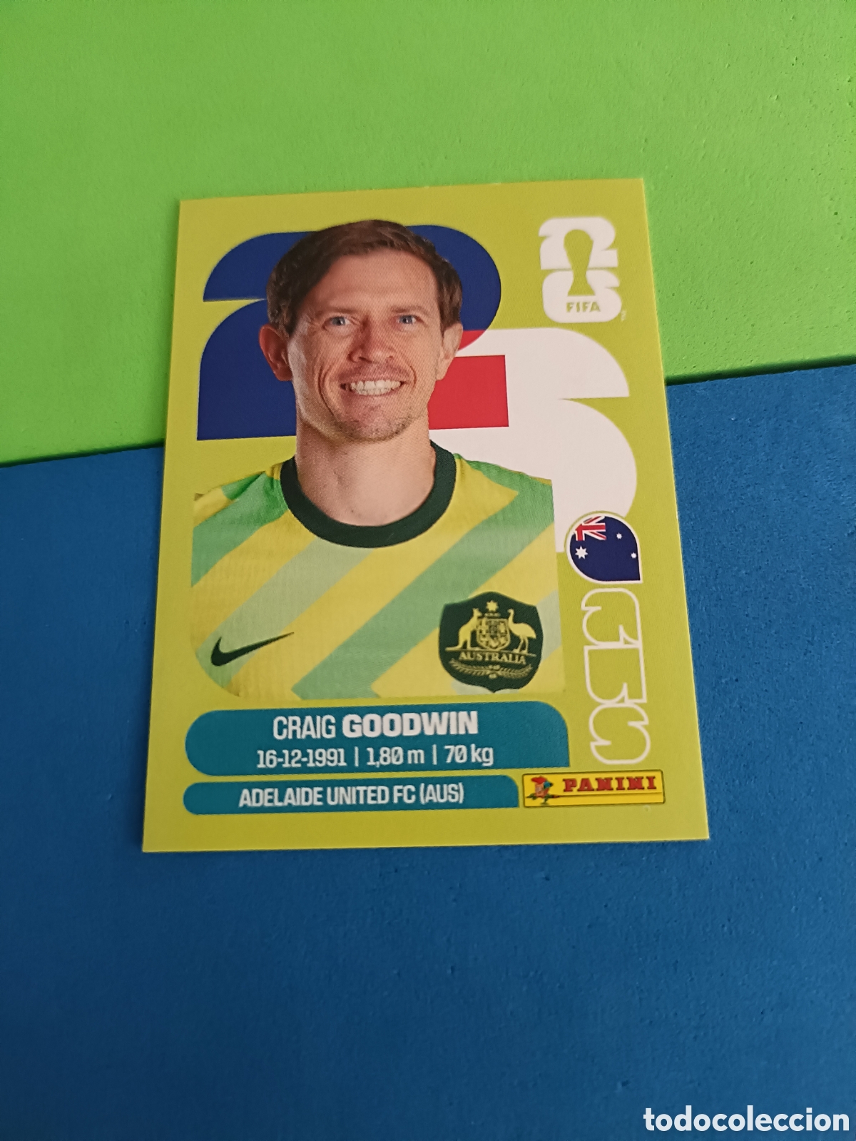 Cromos de f&uacute;tbol: Panini United Edition Mundial Fifa World cup 2026 26 sticker - AUS 17 Goodwin
