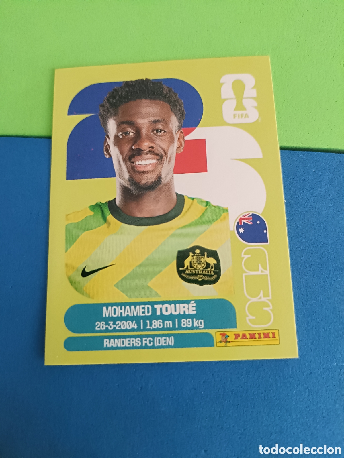 Cromos de f&uacute;tbol: Panini United Edition Mundial Fifa World cup 2026 26 sticker - AUS 20 Toure
