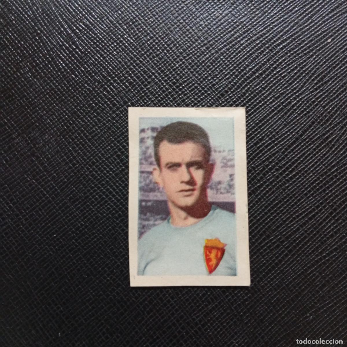 Cromos de f&uacute;tbol: 196 ALUSTIZA ZARAGOZA RUIZ ROMERO CAMPEONATOS 1959 1960 59 60 - DESPEGADO - (MD06/07) PG12