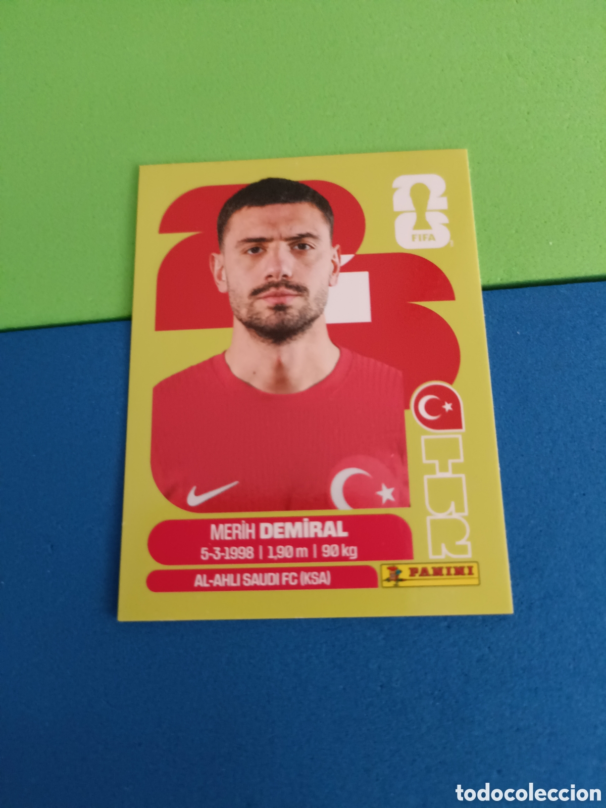 Cromos de f&uacute;tbol: Panini United Edition Mundial Fifa World cup 2026 26 sticker - TUR 7 Demiral