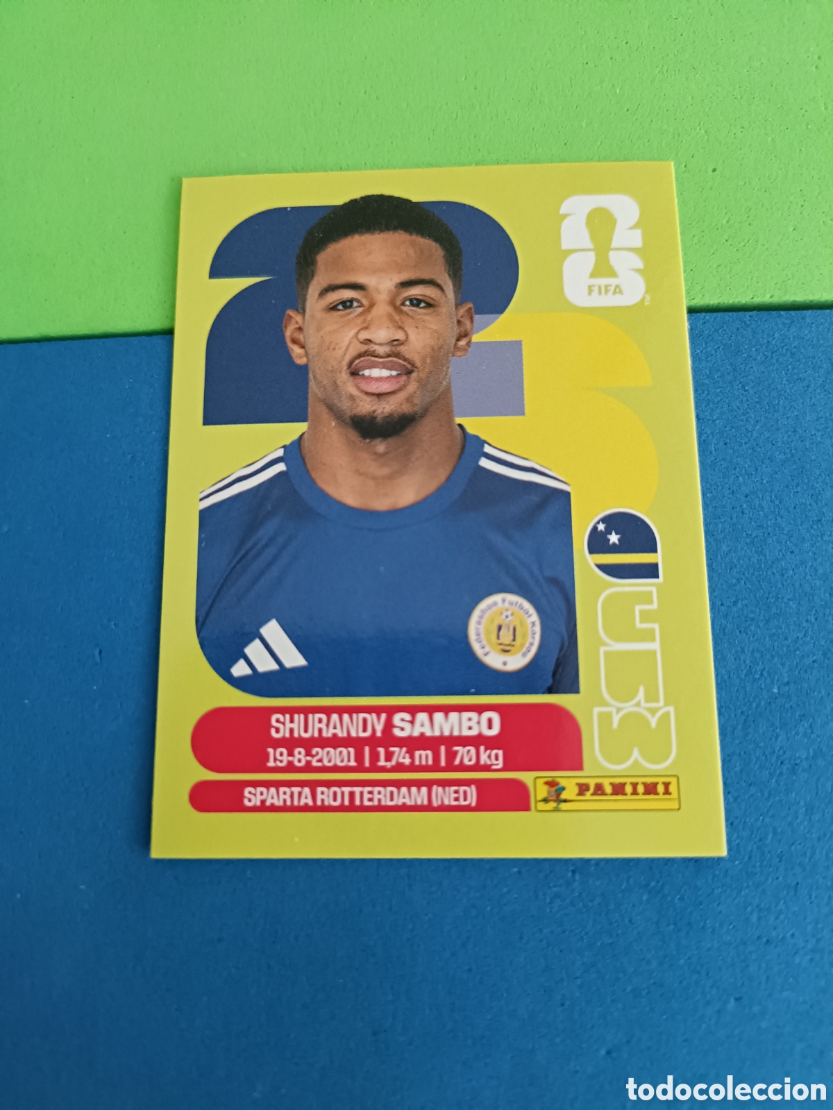 Cromos de f&uacute;tbol: Panini United Edition Mundial Fifa World cup 2026 26 sticker - CUW 8 Sambo