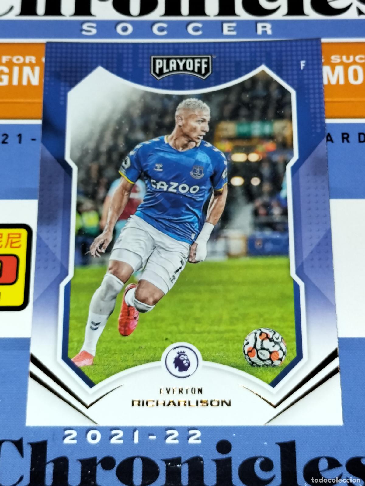 Cromos de f&uacute;tbol: N&ordm; 66 RICHARLISON EVERTON CARD CHRONICLES PLAYOFF PREMIER SOCCER 2021 2022 21 22 PANINI
