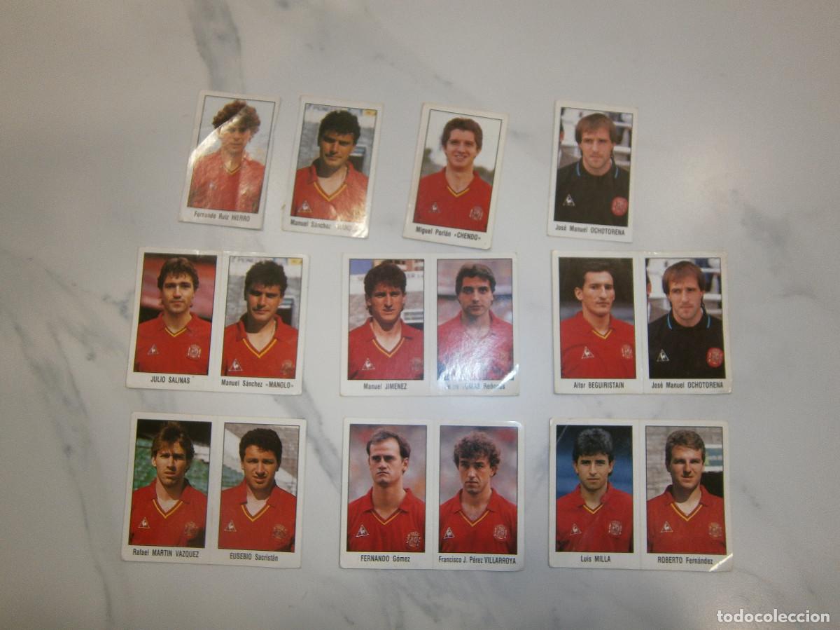 Cromos de f&uacute;tbol: REVILLA - CROMOS SELECCION ESPA&Ntilde;OLA ITALIA 90