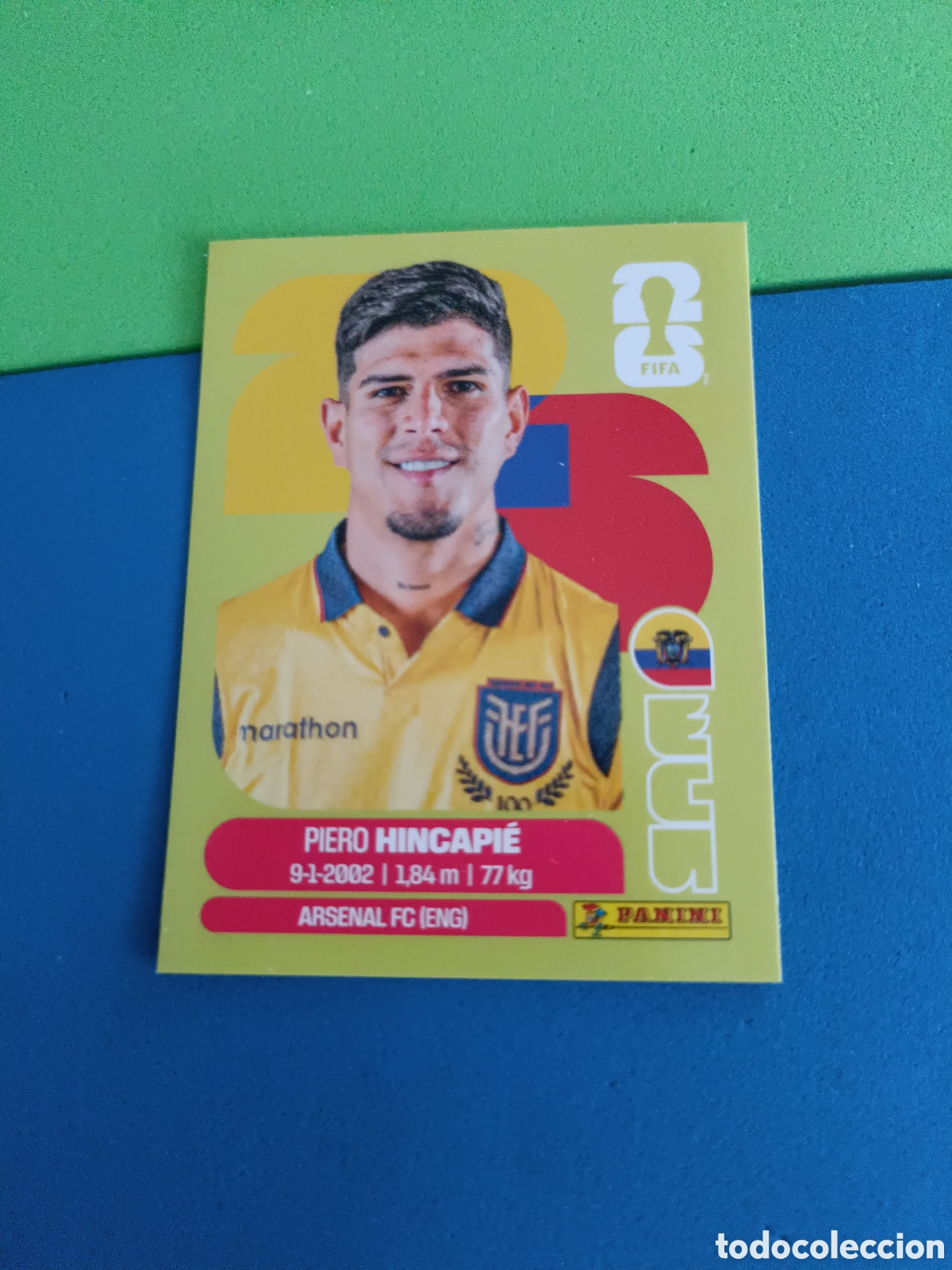 Cromos de f&uacute;tbol: Panini United Edition Mundial Fifa World cup 2026 26 sticker - ECU 4 Hincapi&eacute;