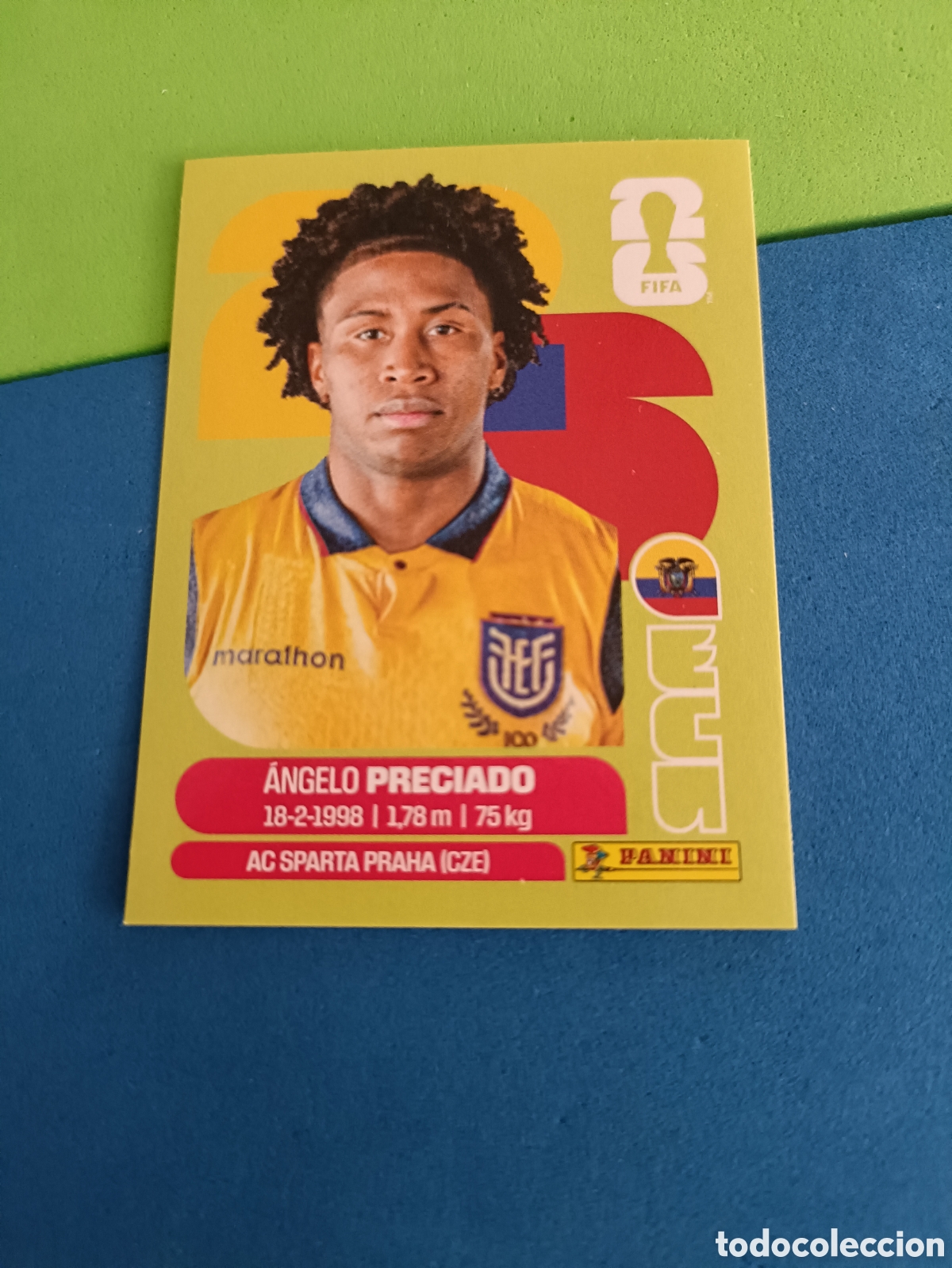 Cromos de f&uacute;tbol: Panini United Edition Mundial Fifa World cup 2026 26 sticker - ECU 7 Preciado