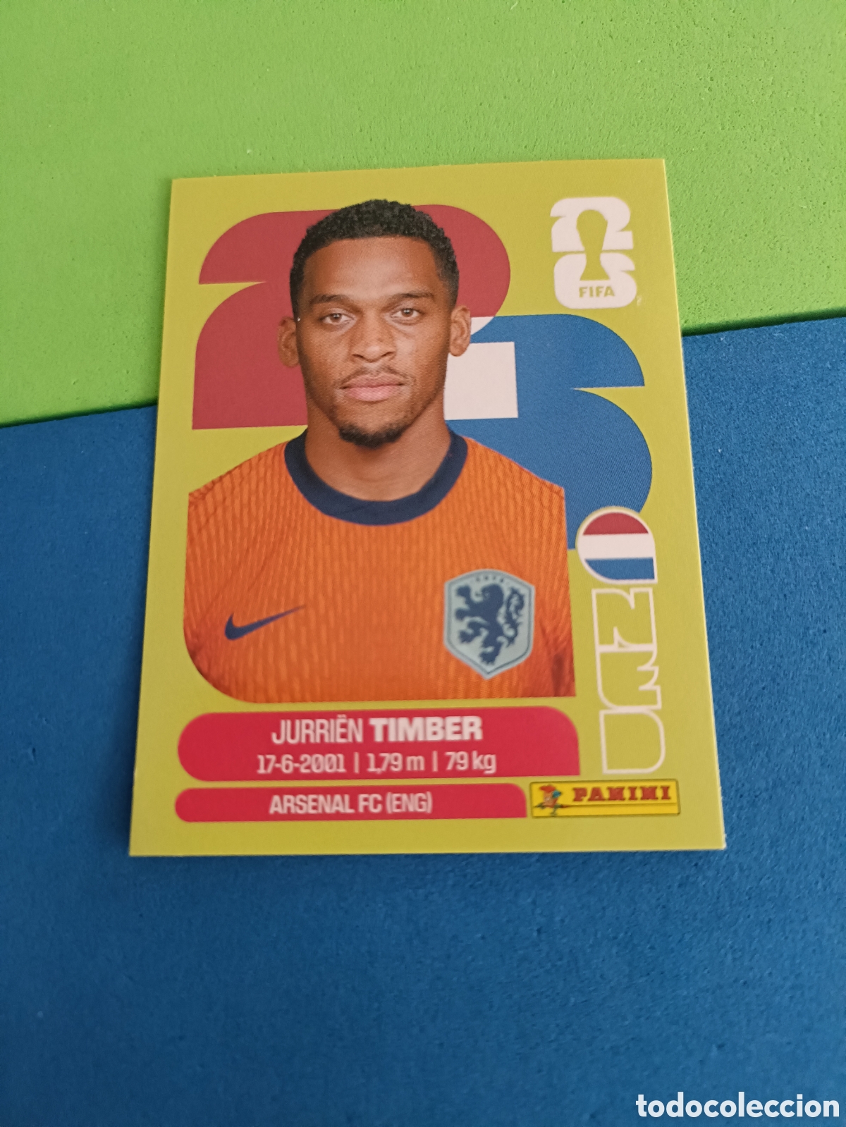 Cromos de f&uacute;tbol: Panini United Edition Mundial Fifa World cup 2026 26 sticker - NED 5 Timber
