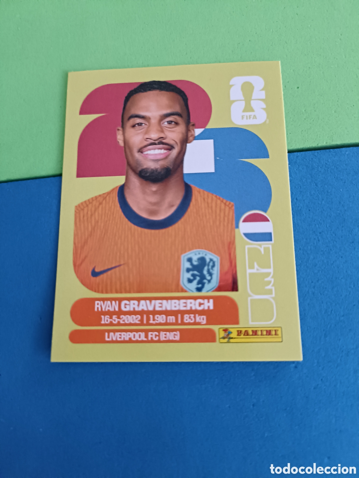 Cromos de f&uacute;tbol: Panini United Edition Mundial Fifa World cup 2026 26 sticker - NED 11 Gravenberch