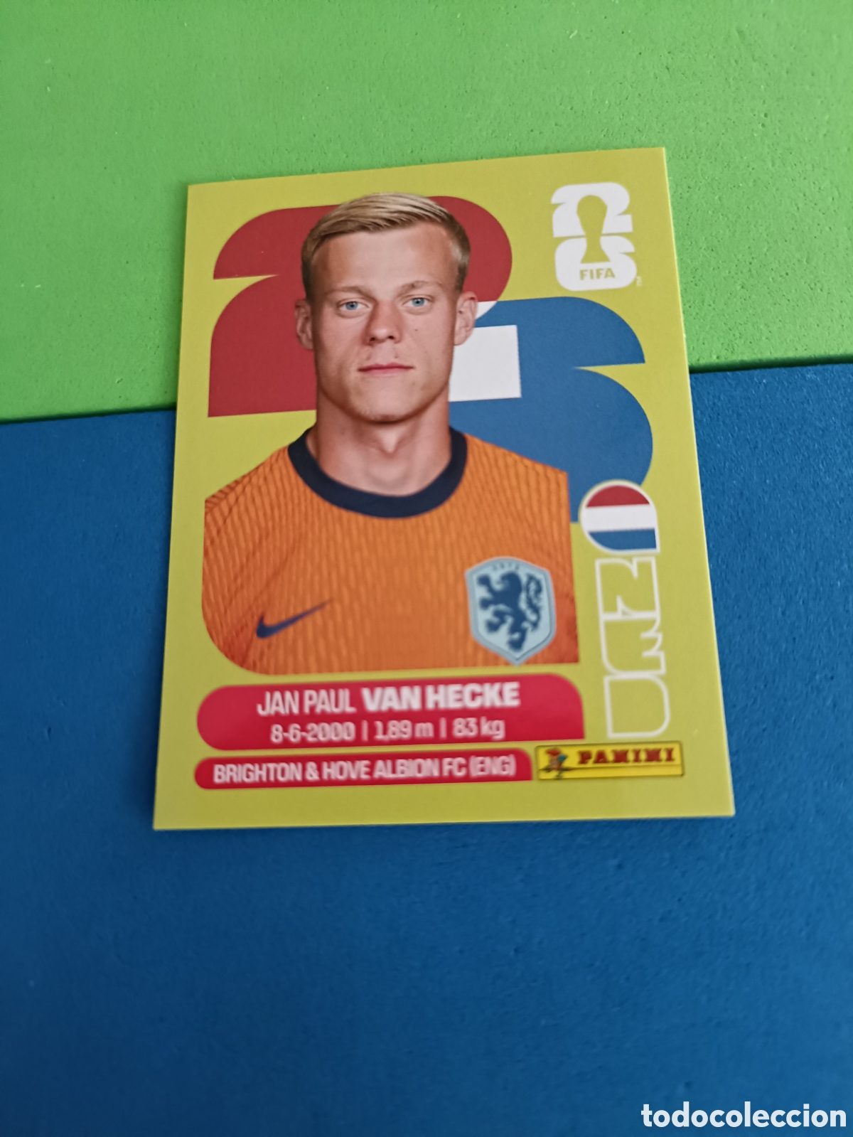 Cromos de f&uacute;tbol: Panini United Edition Mundial Fifa World cup 2026 26 sticker - NED 9 Van Hecke