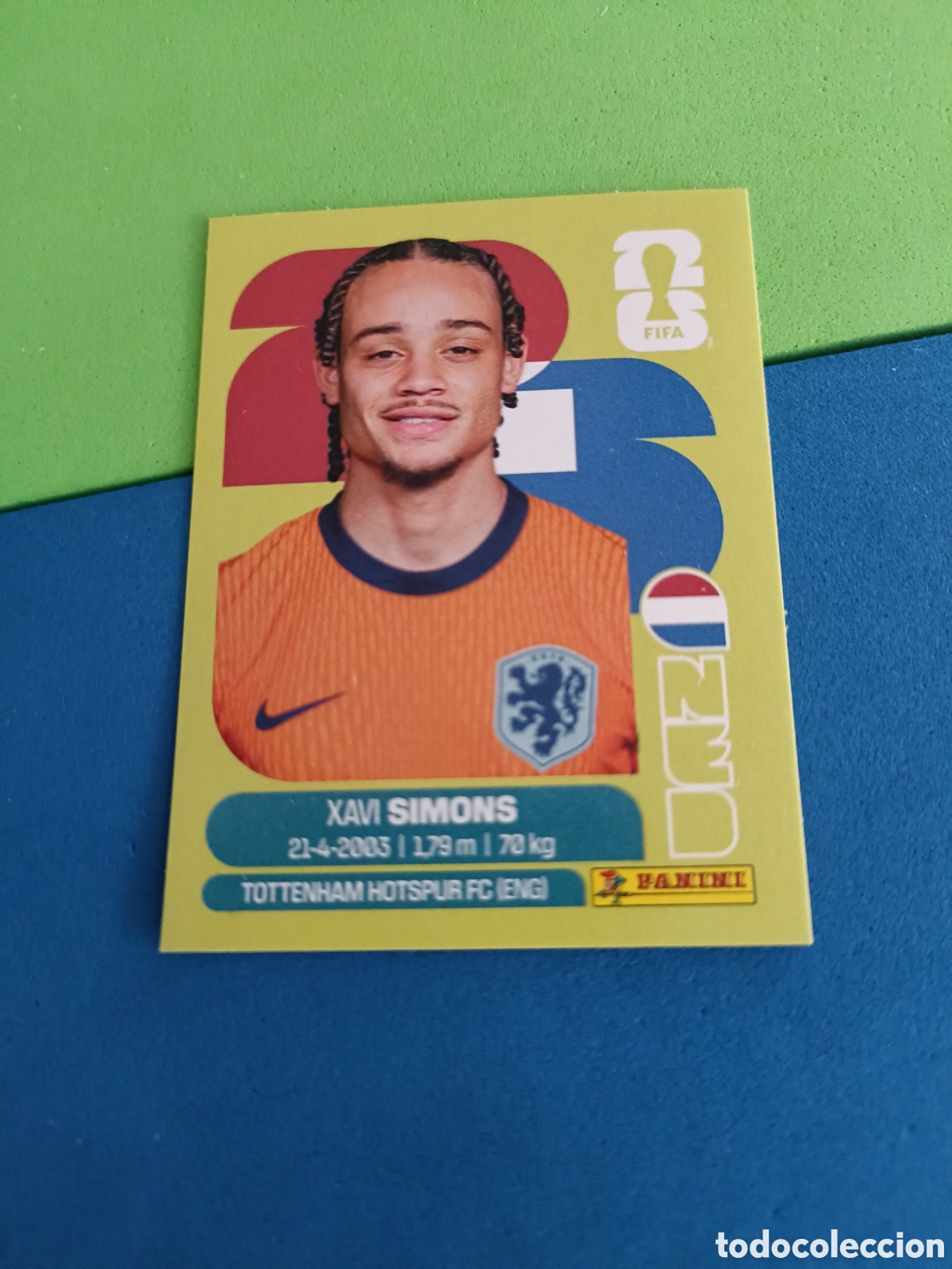 Cromos de f&uacute;tbol: Panini United Edition Mundial Fifa World cup 2026 26 sticker - NED 15 Simons