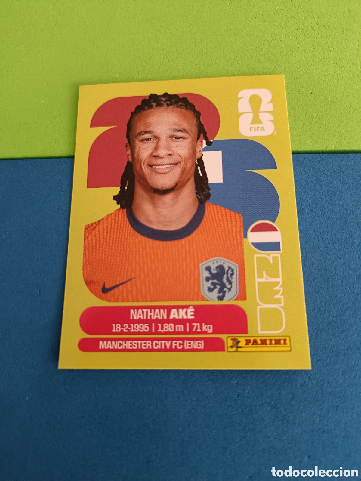 Cromos de f&uacute;tbol: Panini United Edition Mundial Fifa World cup 2026 26 sticker - NED 7 Ake