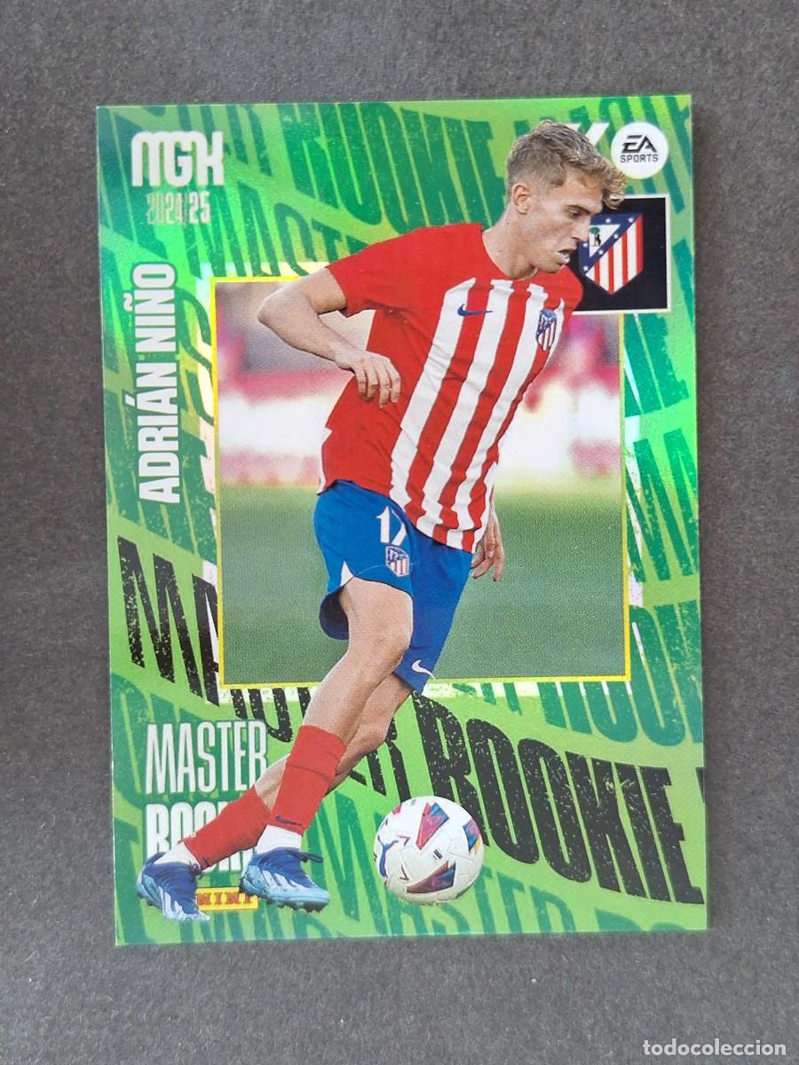 Cromos de f&uacute;tbol: LVM ADRIAN NI&Ntilde;O ATLETICO DE MADRID MASTER ROOKIE 406 PANINI MEGACRACKS 2024 2025 24 25