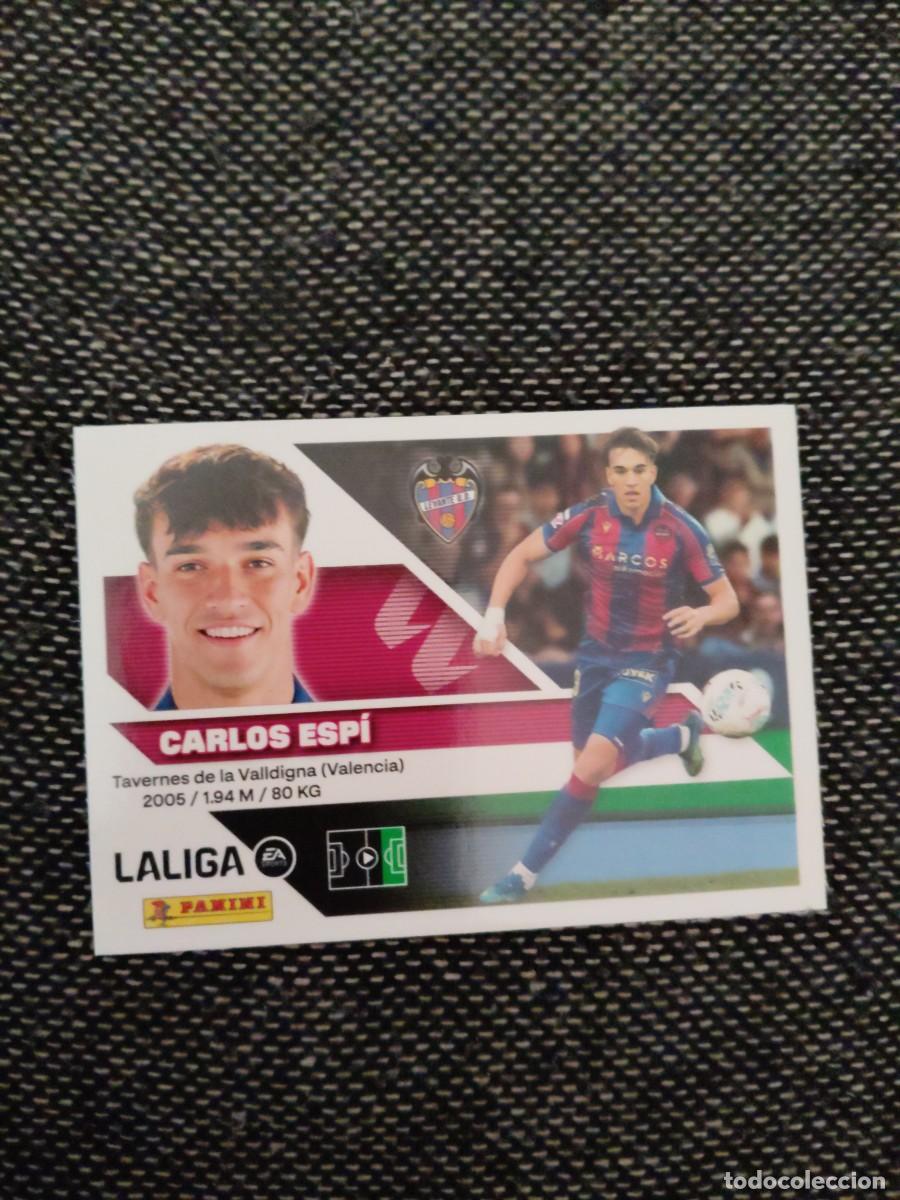 Cromos de f&uacute;tbol: 20 Carlos espi levante baja ediciones este liga 2026-27