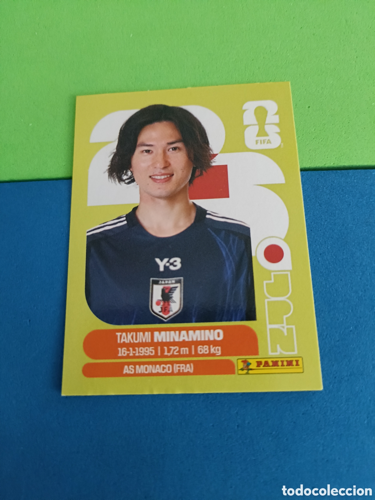 Cromos de f&uacute;tbol: Panini United Edition Mundial Fifa World cup 2026 26 sticker - JPN 16 Minamino