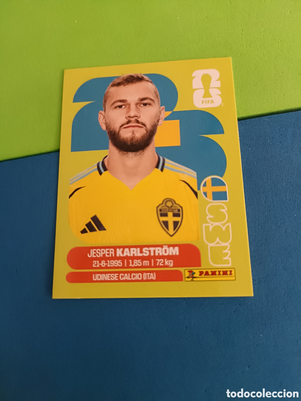 Cromos de f&uacute;tbol: Panini United Edition Mundial Fifa World cup 2026 26 sticker - SWE 10 Karlstrom
