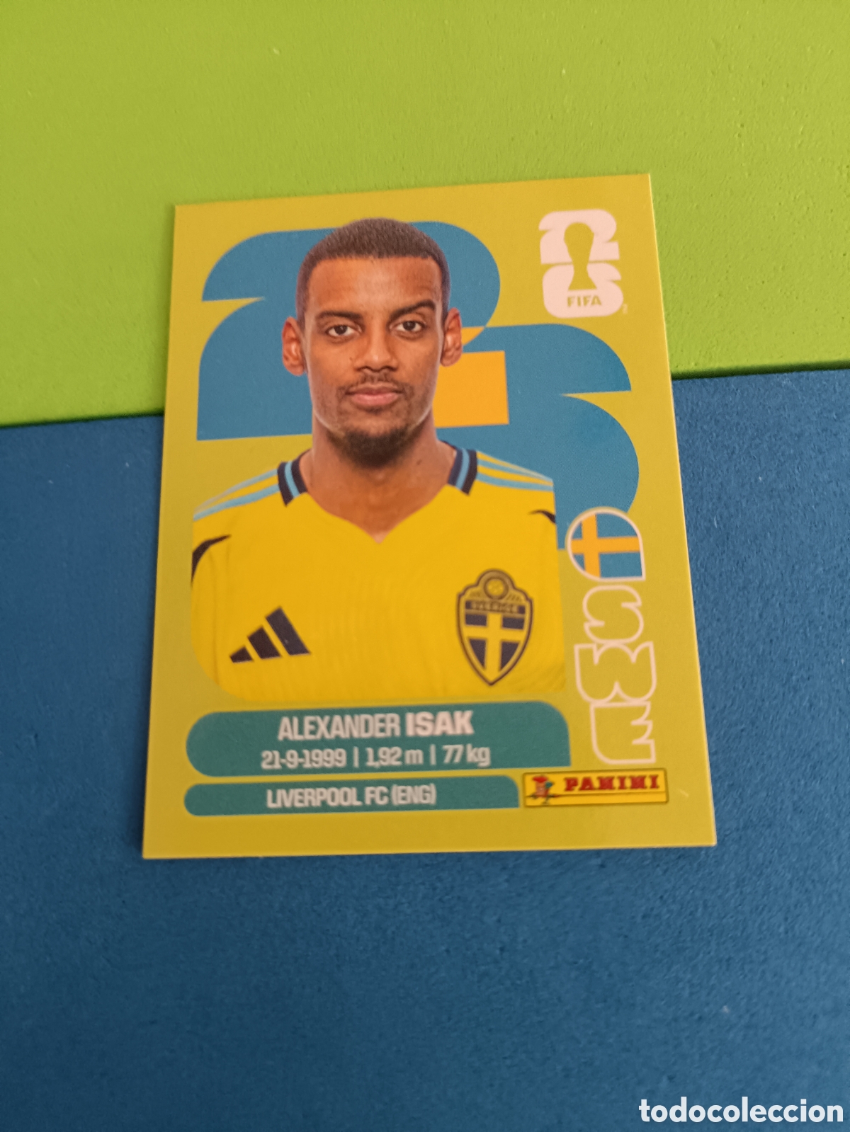 Cromos de f&uacute;tbol: Panini United Edition Mundial Fifa World cup 2026 26 sticker - SWE 19 Isak