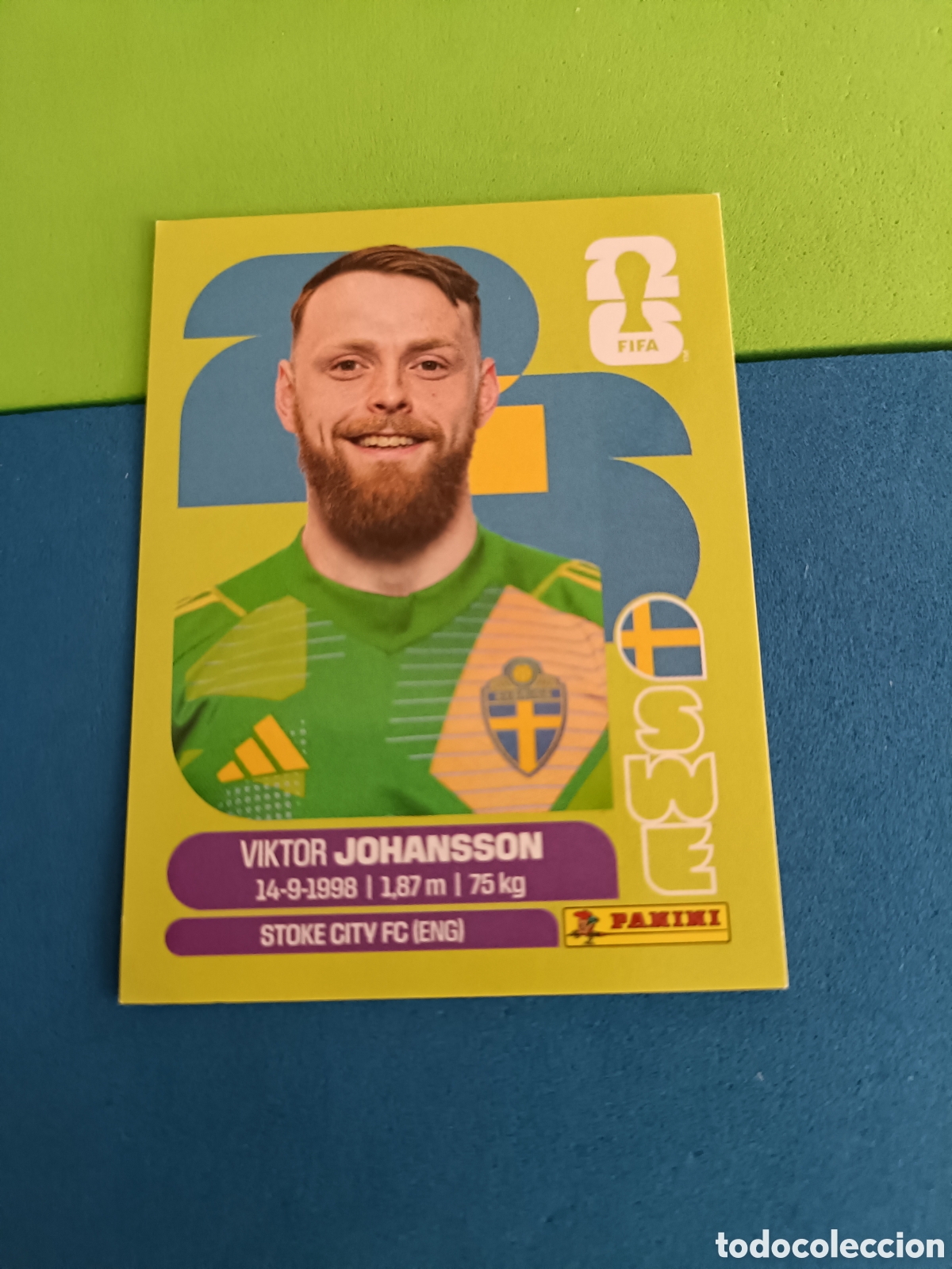 Fu&szlig;ball-Sticker: Panini United Edition Mundial Fifa World cup 2026 26 sticker - SWE 2 Johansson