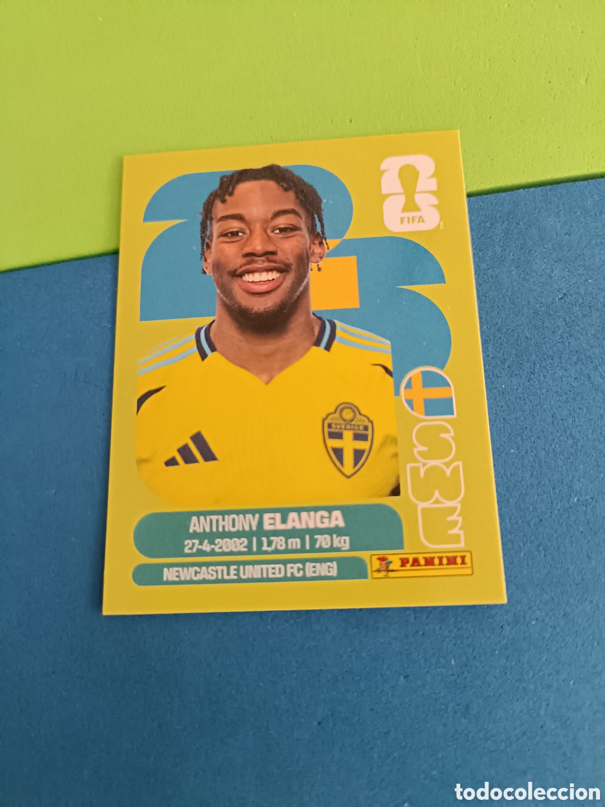 Fu&szlig;ball-Sticker: Panini United Edition Mundial Fifa World cup 2026 26 sticker - SWE 18 Elanga
