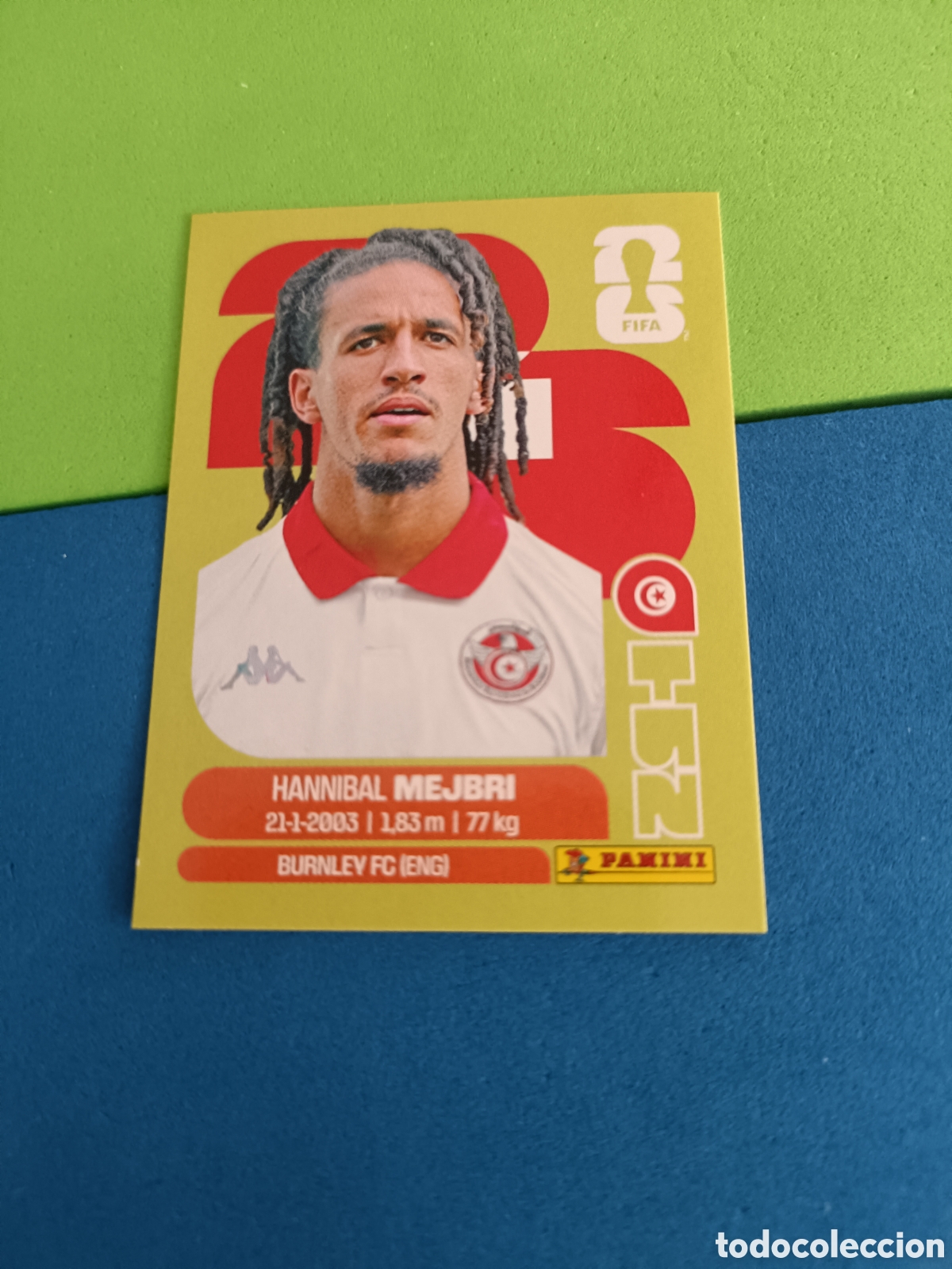 Cromos de f&uacute;tbol: Panini United Edition Mundial Fifa World cup 2026 26 sticker - TUN 14 Mejbri